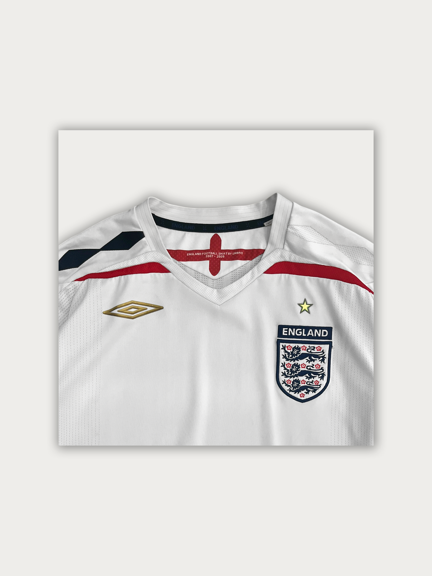 2007-09 England Home Shirt