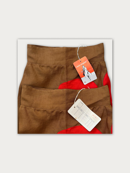 90s Laura Biagiotti - Linen Long Skirt