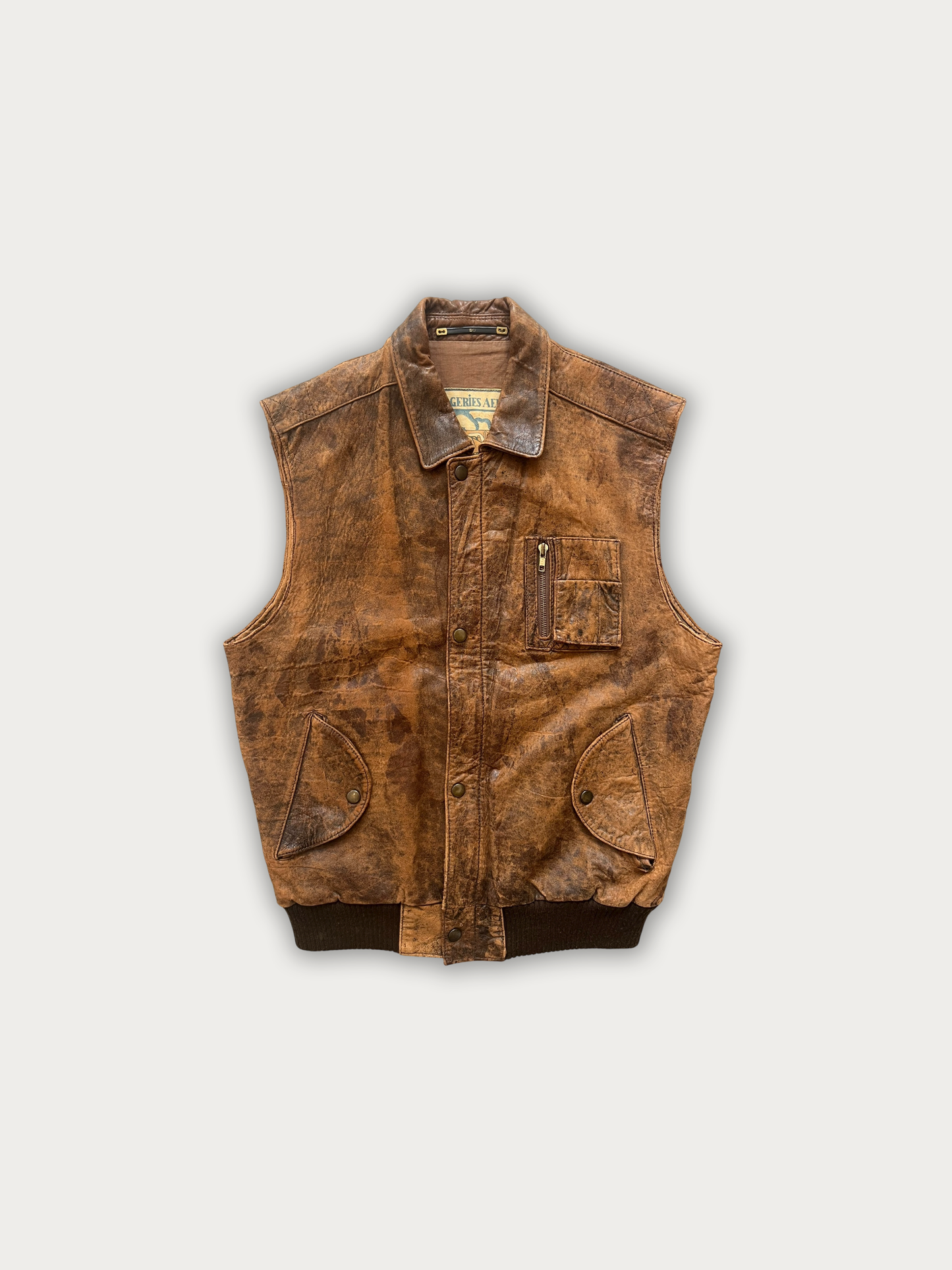 Vintage Leather Vest