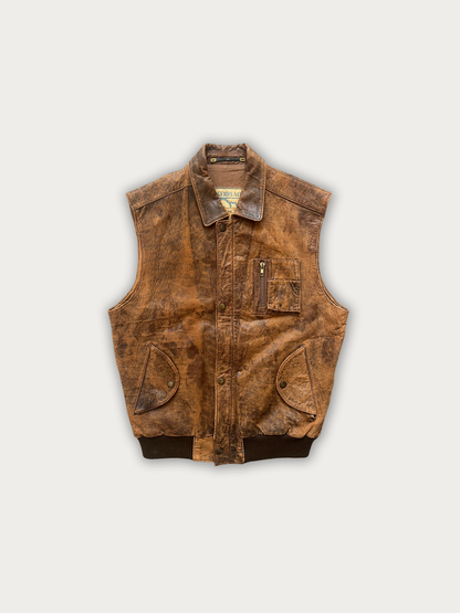 Vintage Leather Vest
