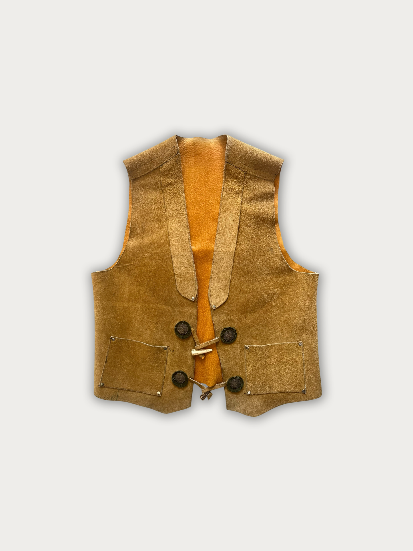 Vintage Leather Vest