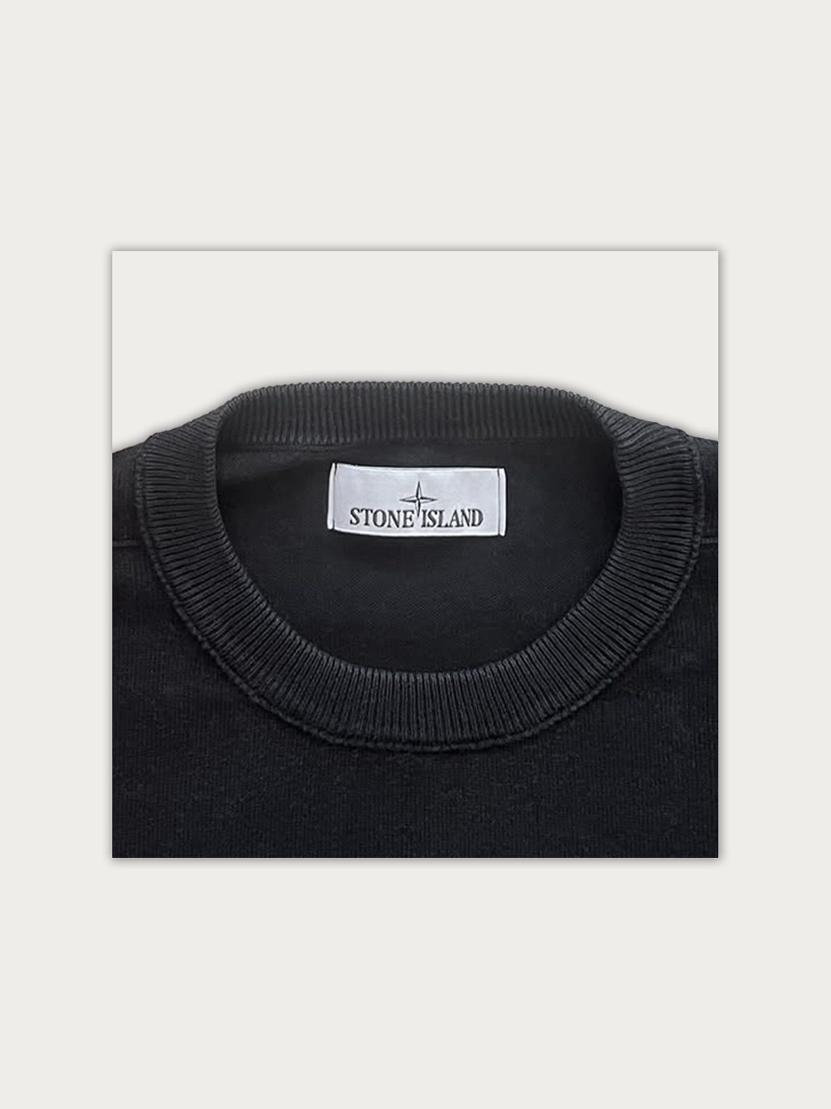 Stone Island Soft Cotton Crew Neck Knit
