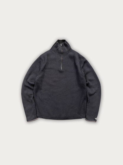 2000s Stone Island Quarter Zip Sweater