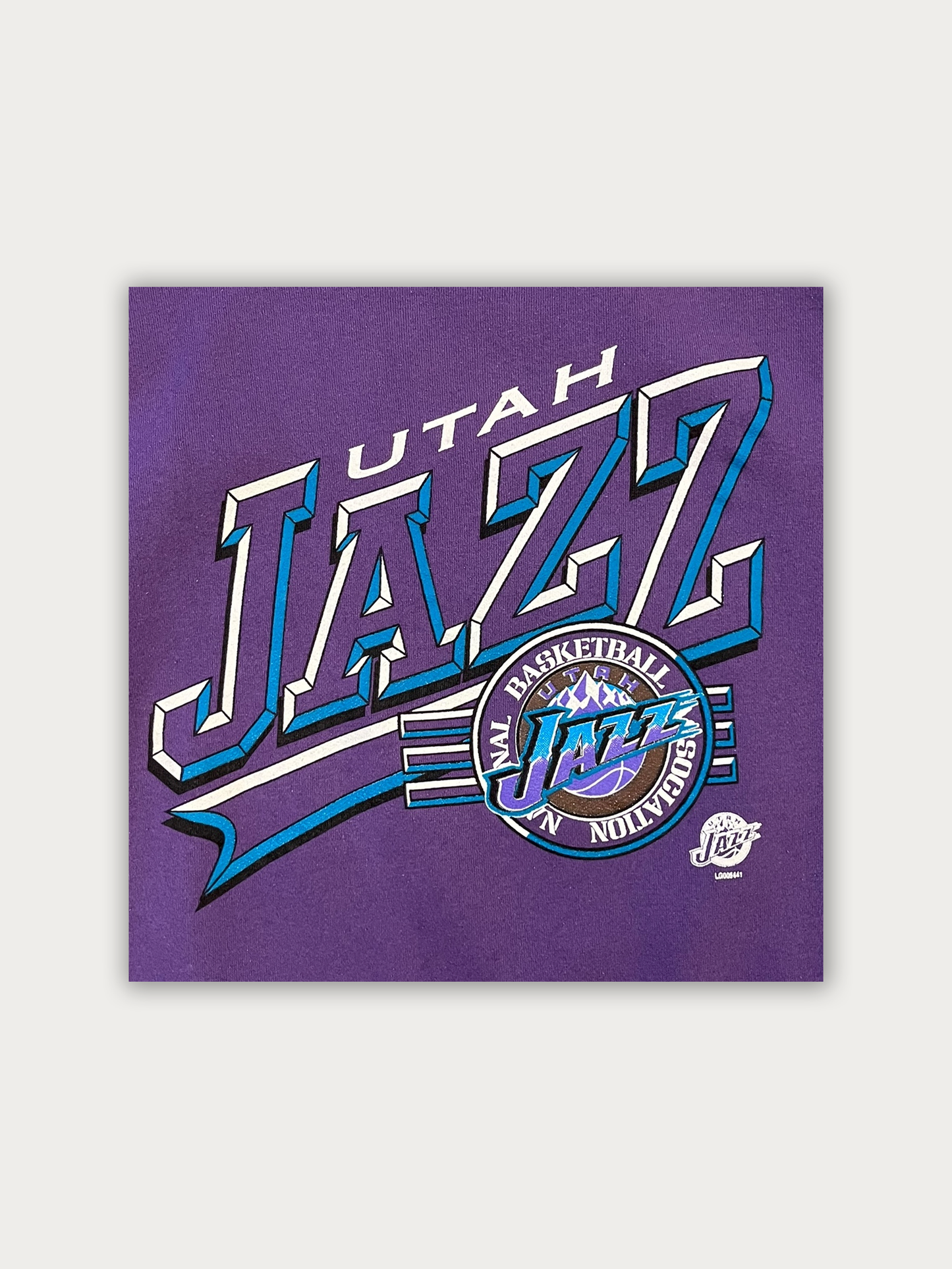 90s Logo7 Made in USA Utah Jazz Sweatshirt