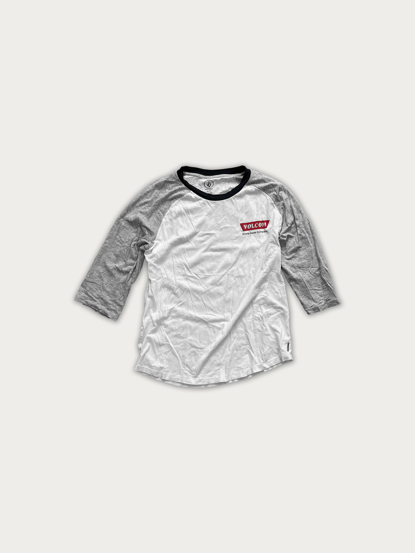 Volcom Stone Made Raglan 3/4 Sleeve Tee