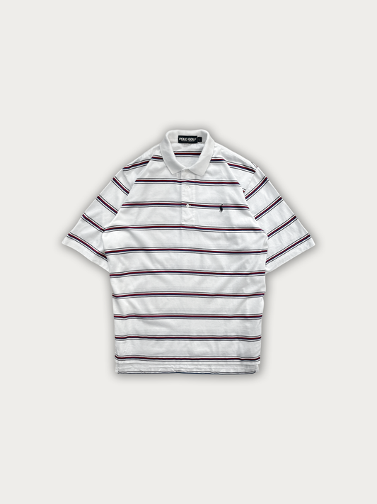 90s Ralph Lauren Striped Polo Golf Tee