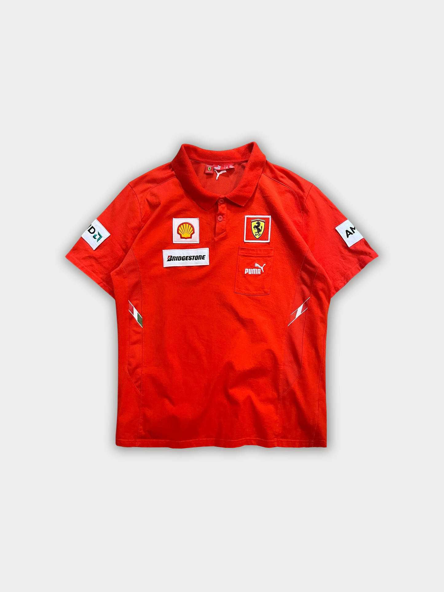 2000s F1 Ferrari Polo Tee