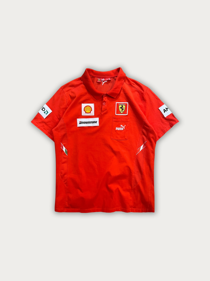 2000s F1 Ferrari Polo Tee