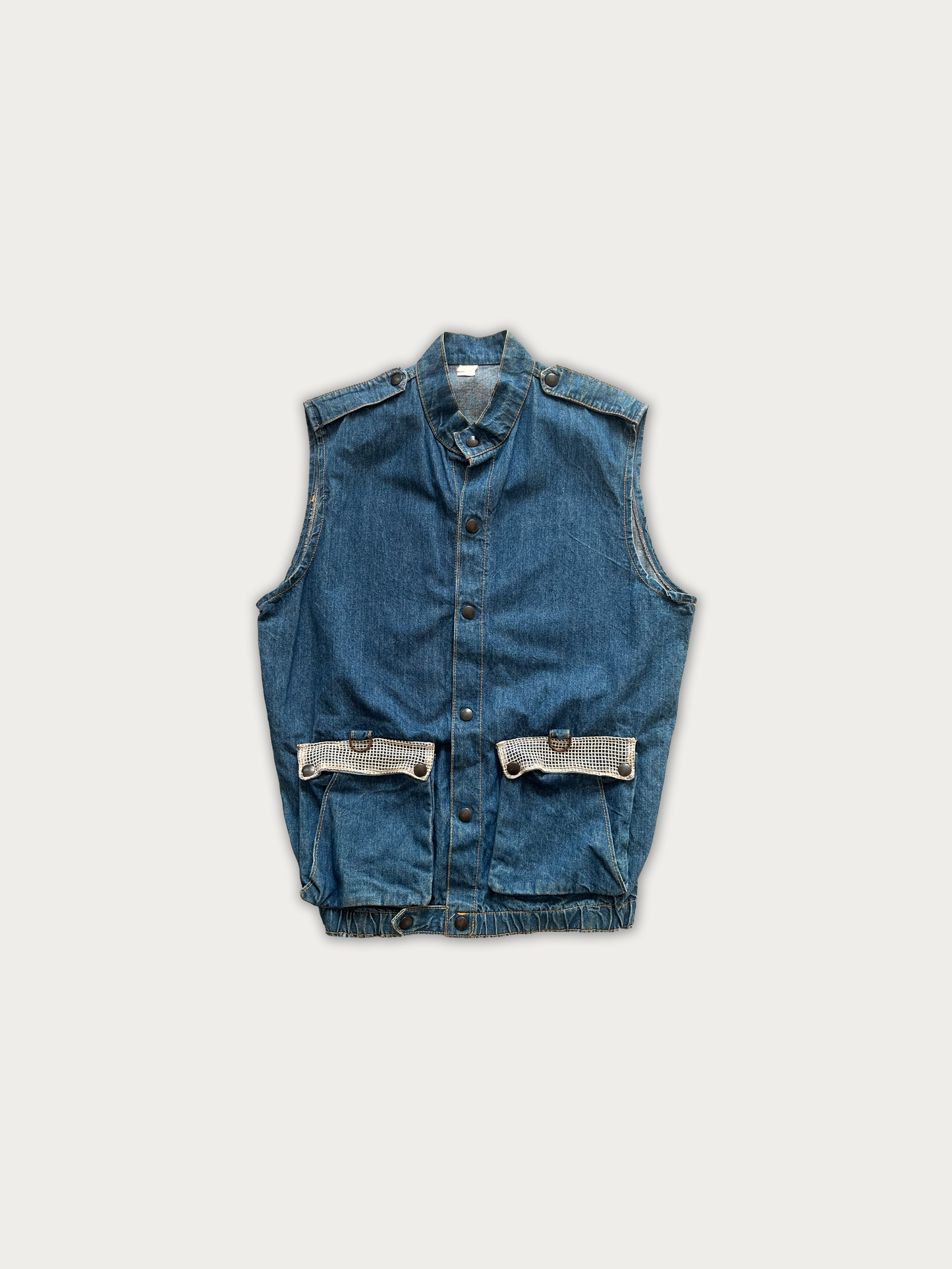 Vintage Italian Denim Vest