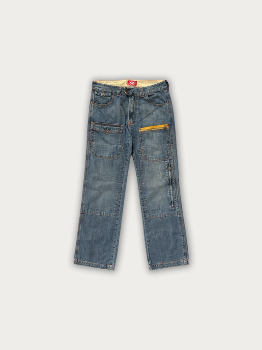 Y2K Pit Stop Jeans