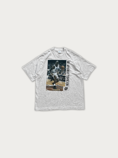 Vintage 90s Michael Jordan "Upper Deck Card" Bootleg Tee - Single Stitched