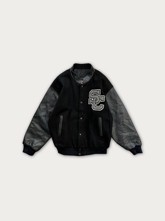 Varsity Jacket (Wool+Leather)