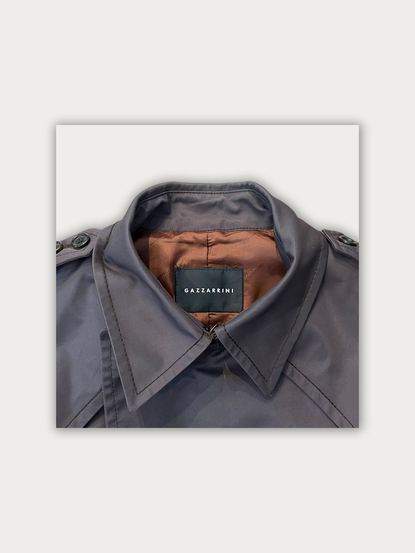 Vintage Gazzarrini Trench Coat