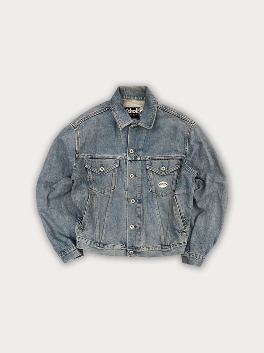 Vintage 90s Schott Denim Trucker