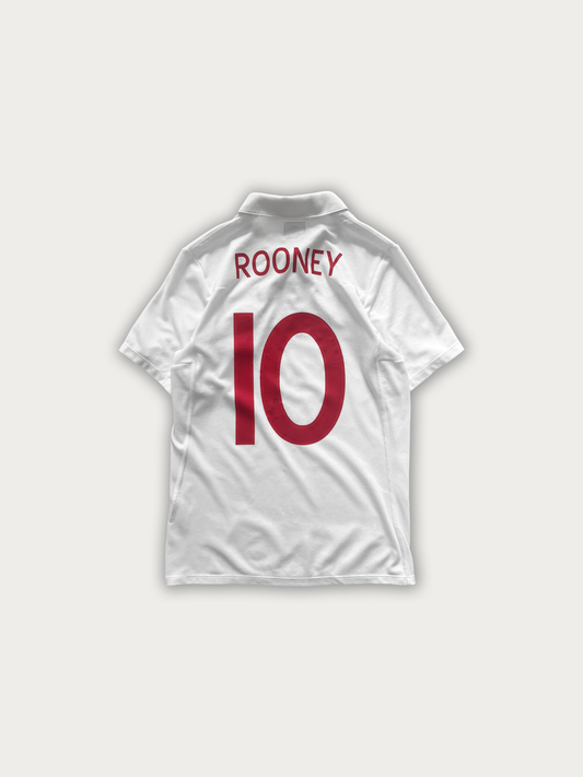 2009-10 England Home Shirt - Rooney #10