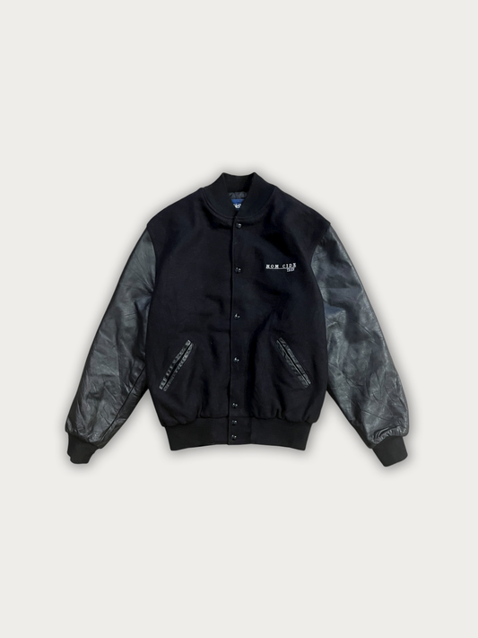 Vintage Leather/Wool Varsity Jacket