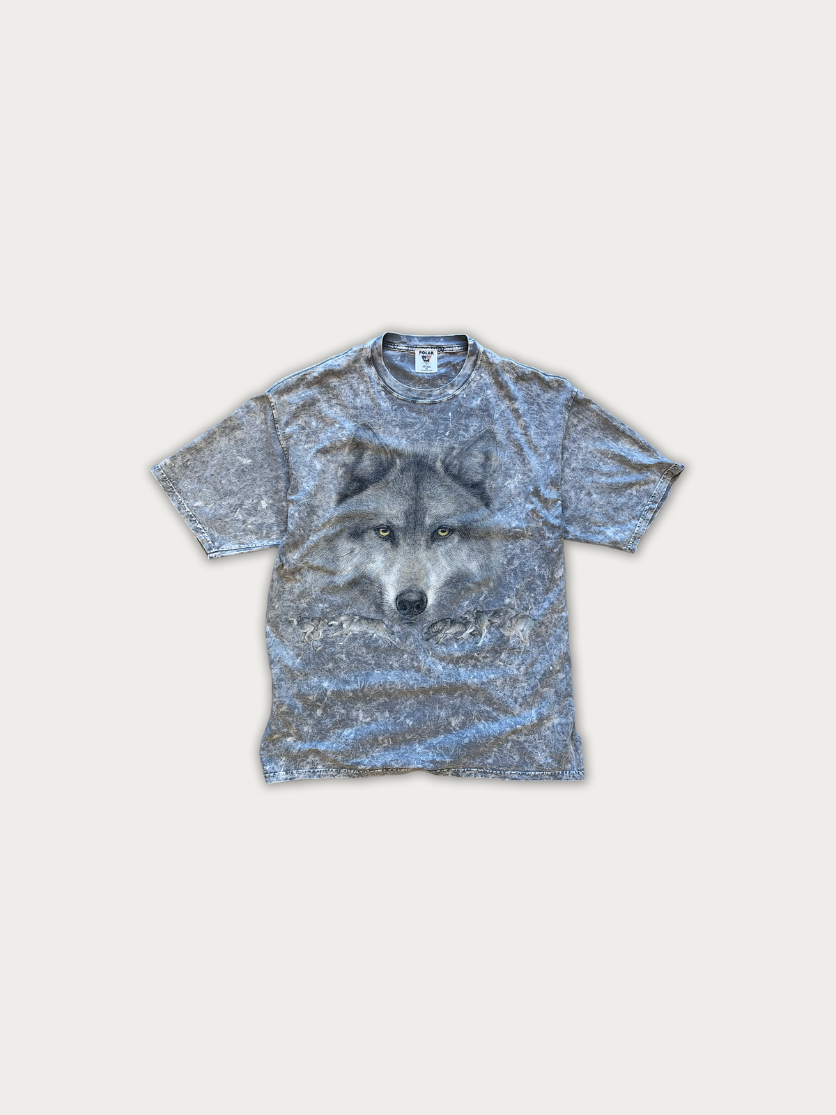 Polar Graphics Wolf Pack Cloud Tie-Dye Tee