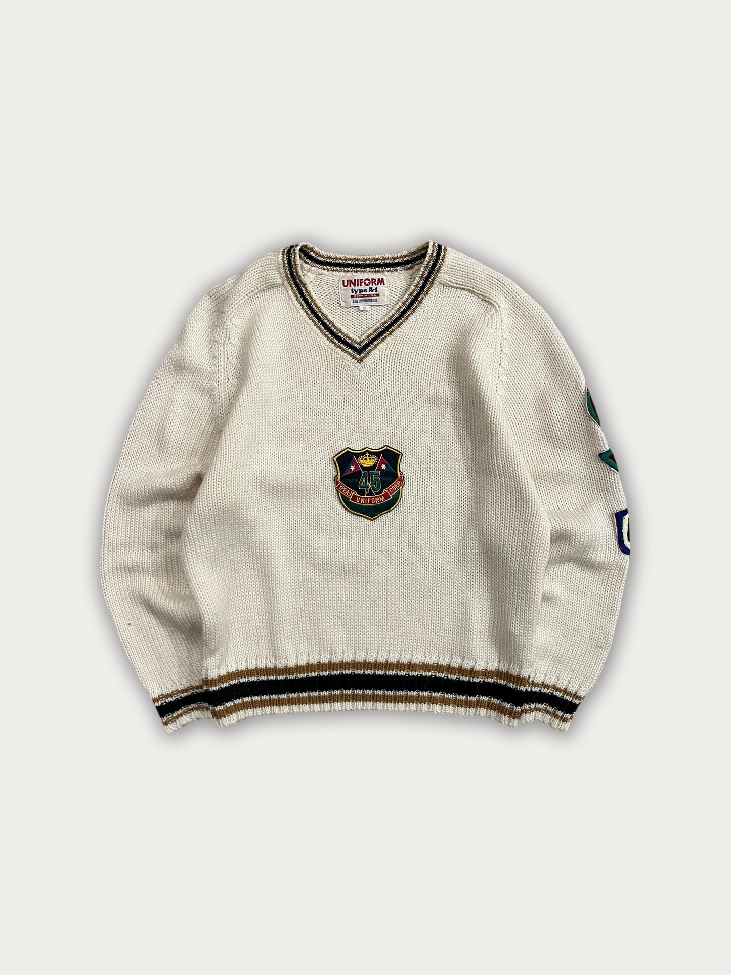 Vintage Wool Uniform Sweater