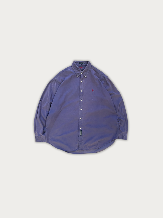 90s Vintage Ralph Lauren Button Down Corduroy Shirt