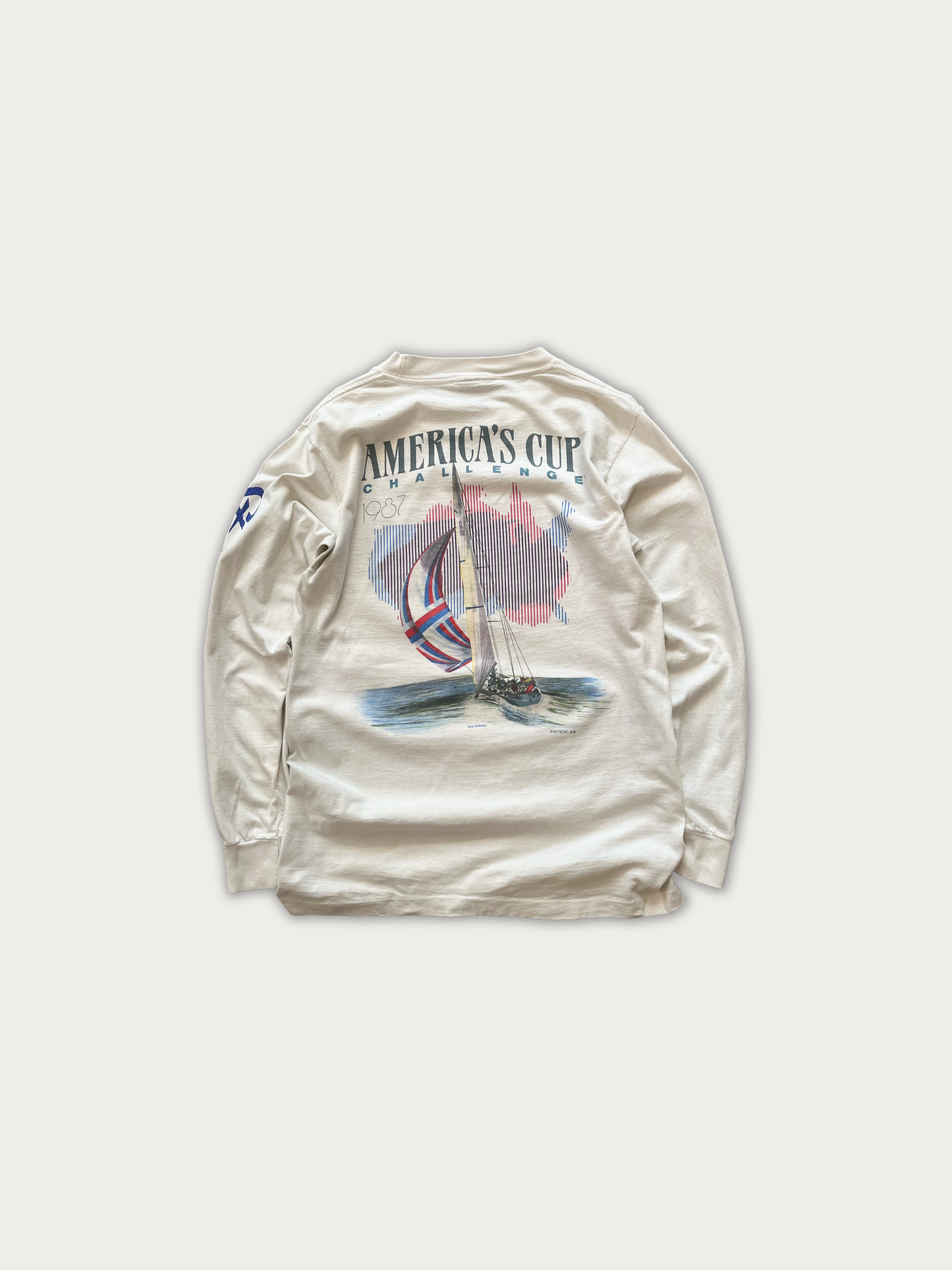 1987 America's Cup Long Tee