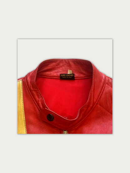 70s AGV Racing Leather Jacket