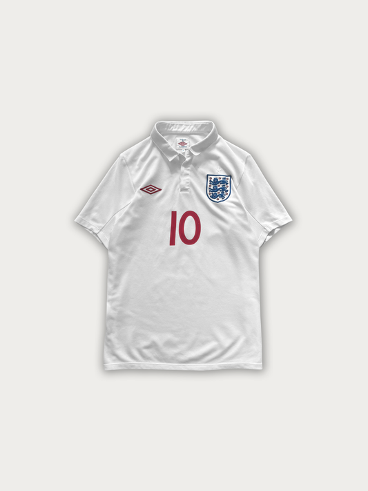 2009-10 England Home Shirt - Rooney #10