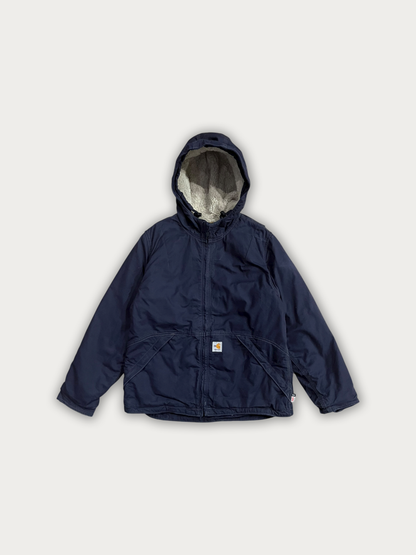 Vintage Y2K Carhartt Flame-Resistant Full Swing Quick Duck Sherpa Jacket