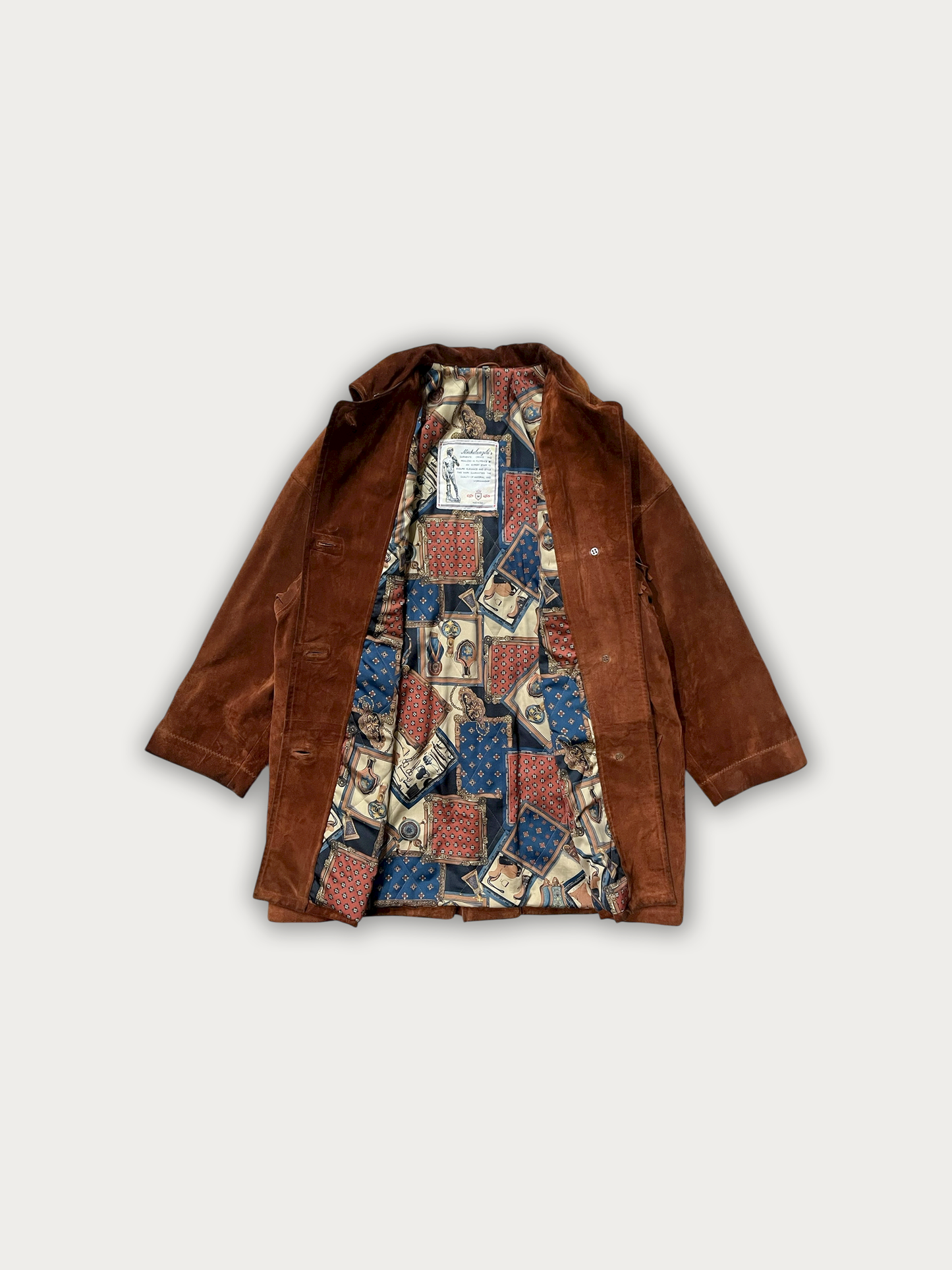 Vintage Suede Florence Coat