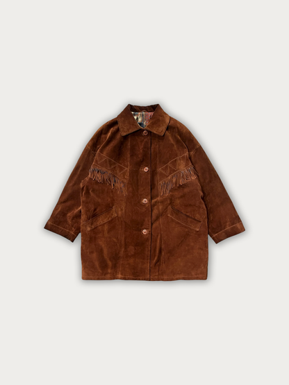 Vintage Suede Florence Coat