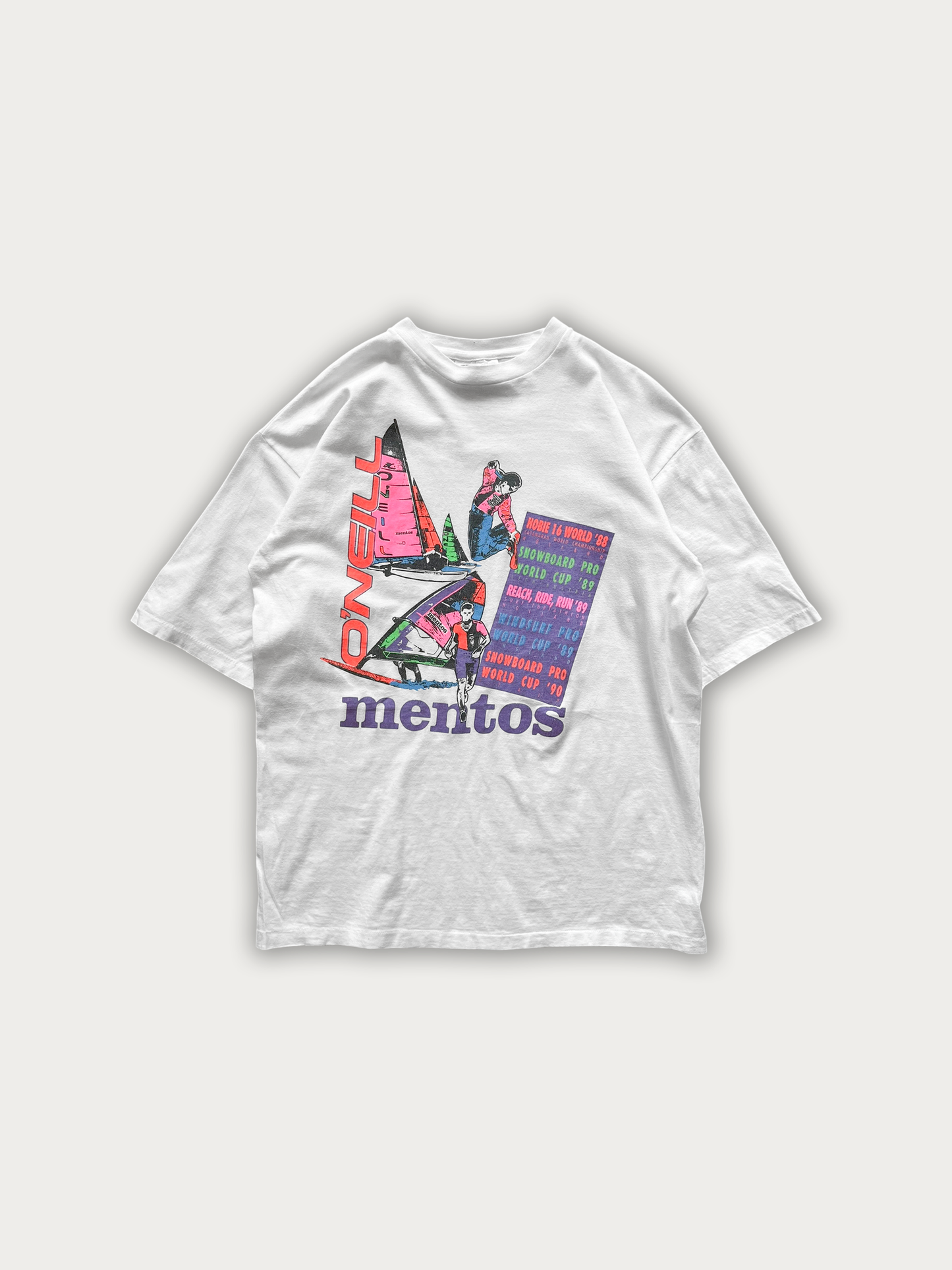 Vintage 80s O'Neill X Mentos Tee - Single Stitched