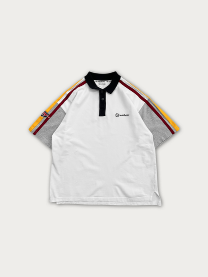 90s Sergio Tacchini Thick Cotton Polo Tee
