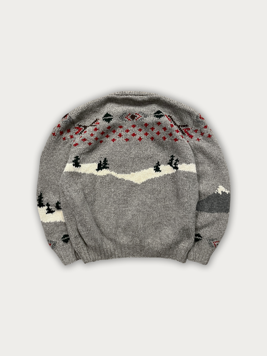 Vintage 90s 100%Wool Ralph Lauren Hand Knit