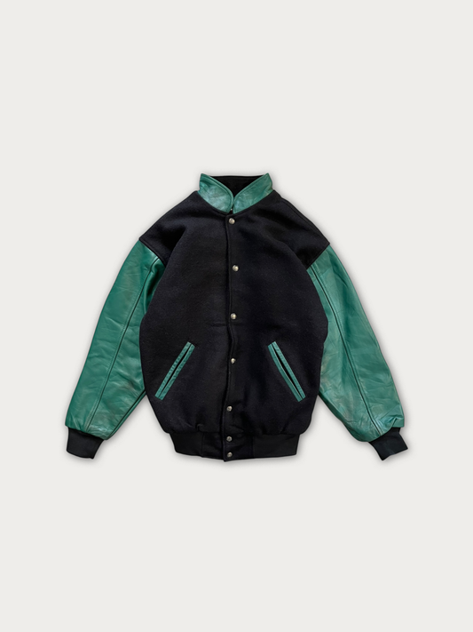 Varsity Jacket (Wool+Leather)