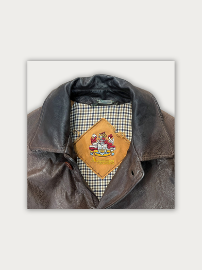 Vintage Aquascutum Leather Jacket