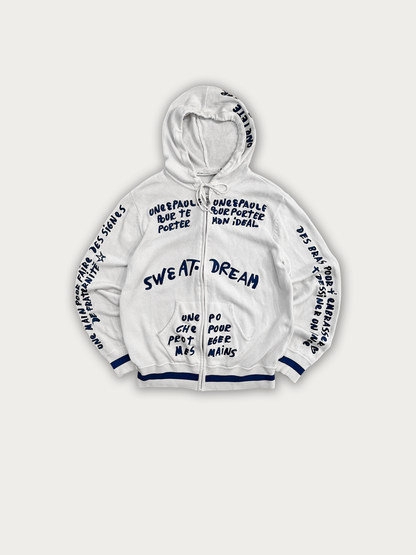 Castelbajac Knit Zipper Hoodie
