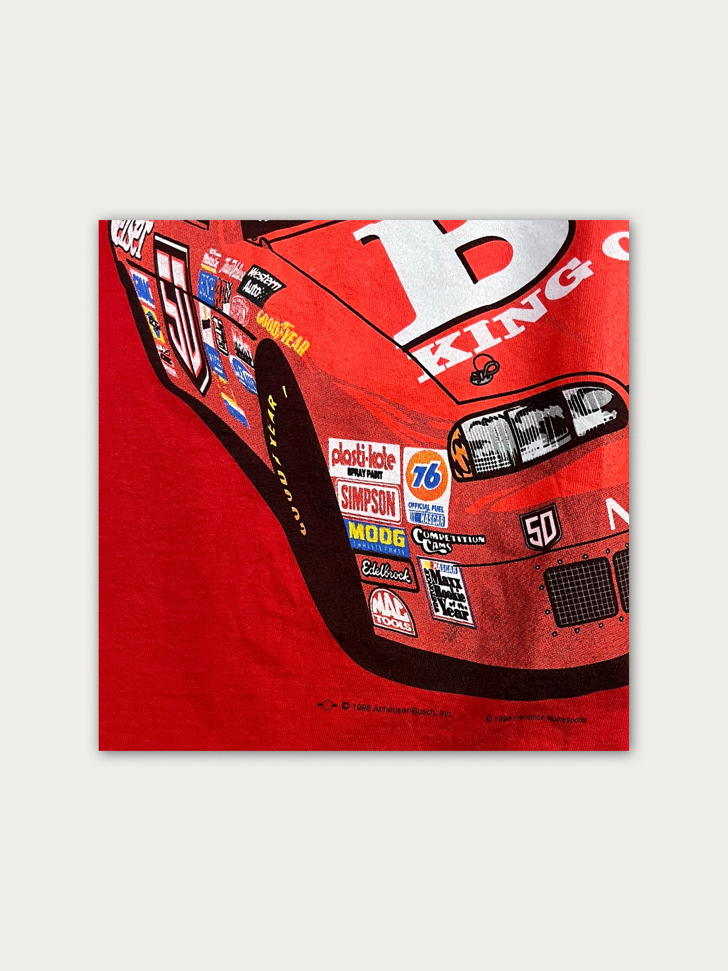 Bud Racing - Delta Label - Thick Cotton Tee