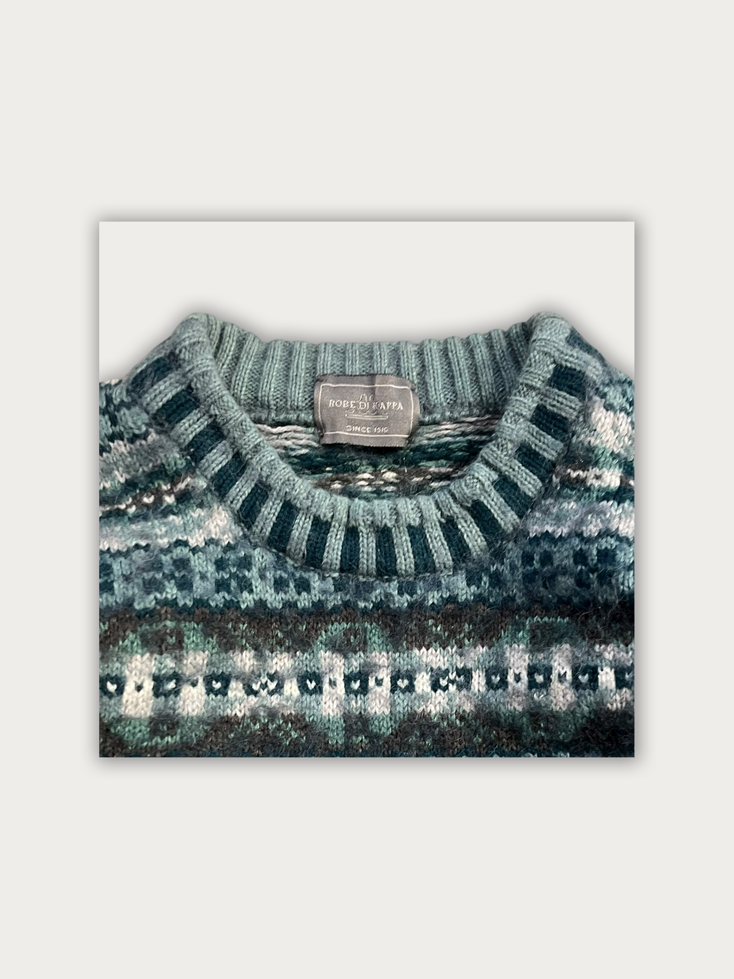 Vintage 90s Kappa Wool Sweater