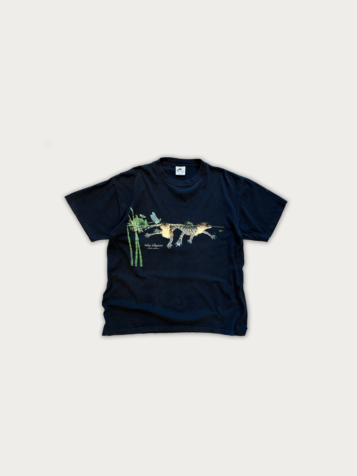 Vintage National Wildlife Federation "Baby Alligators" - Single StitchedTee