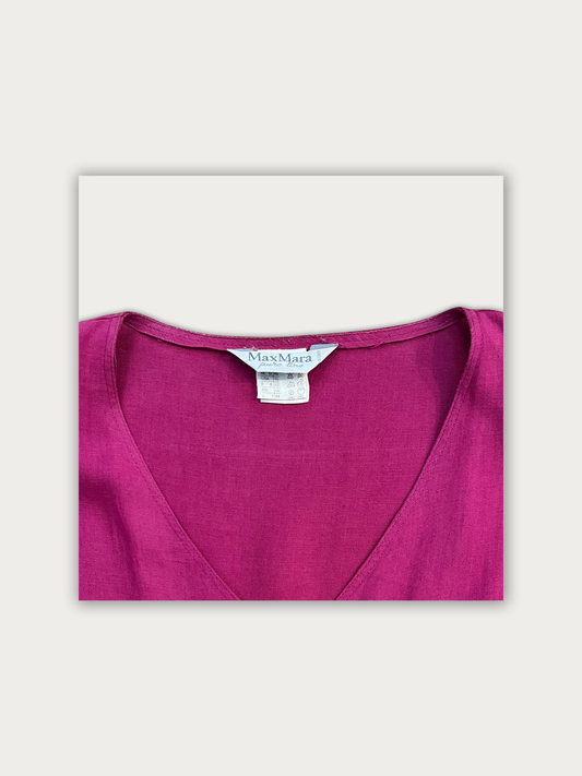 Max Mara Linen Blouse