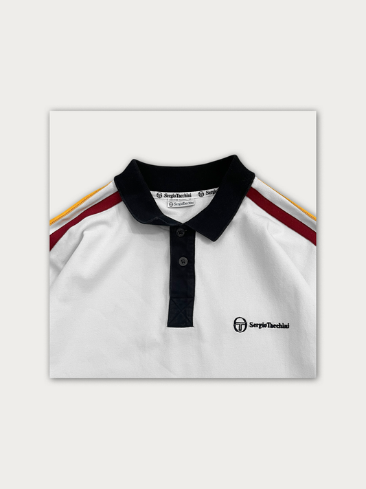 90s Sergio Tacchini Thick Cotton Polo Tee
