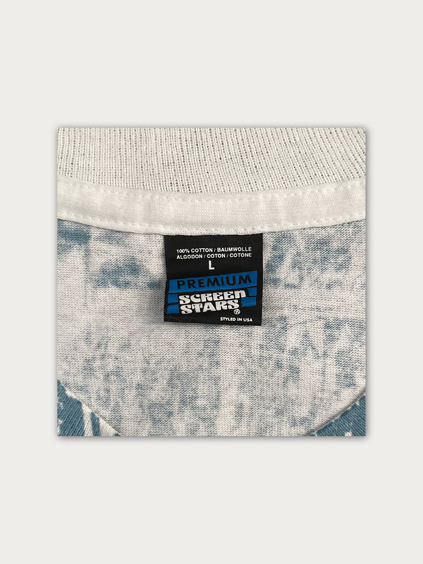 RARE Collectible 1992 Screen Stars X Dylan Dog AOP Tee