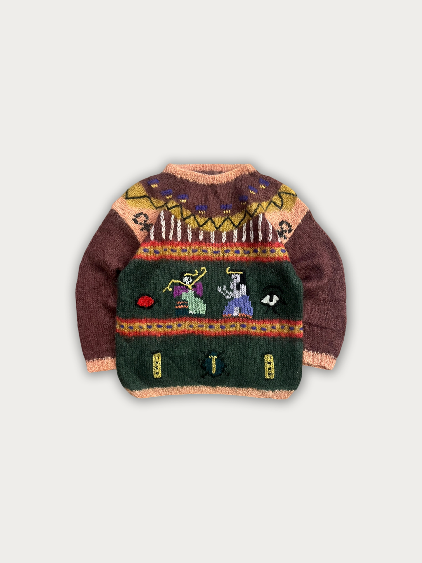 Vintage Wool Hand Knit