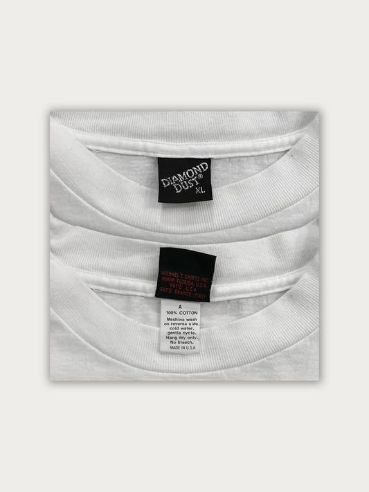 90s Diamond Dust - Made in USA - Thick Cotton Single Stitched Tee