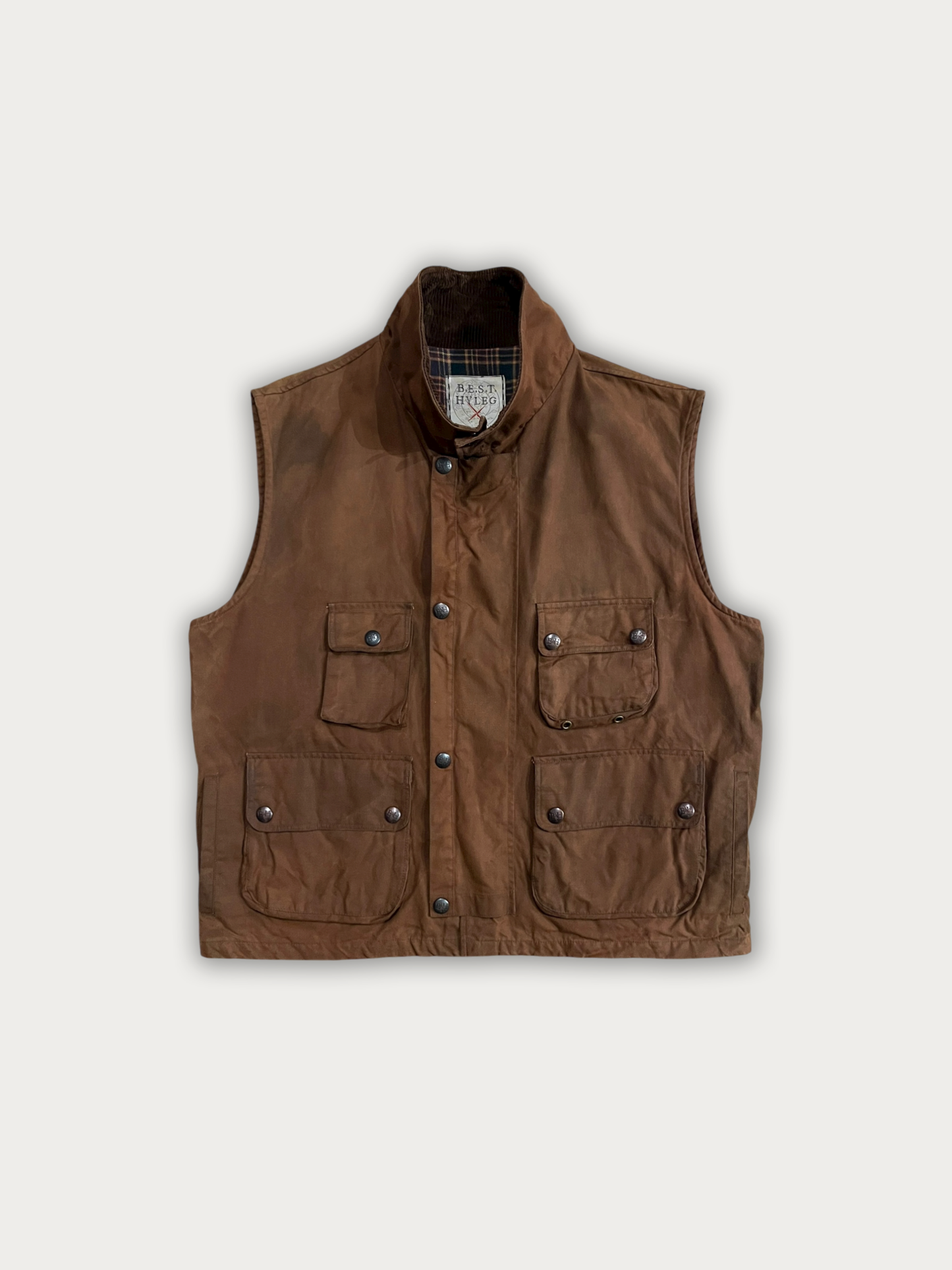 Vintage Waxed Vest