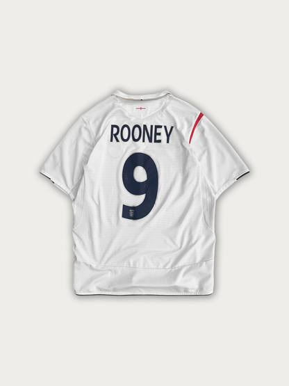 2007-09 England Home Shirt Rooney #9