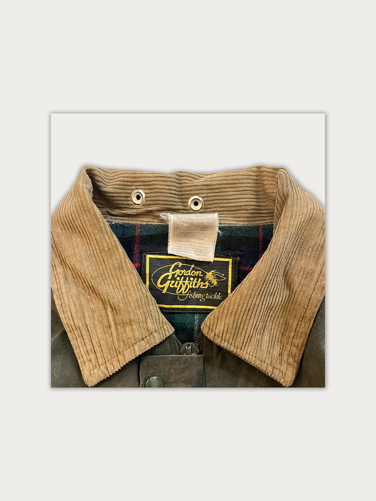 Vintage Gordon Griffiths Waxed Field Jacket