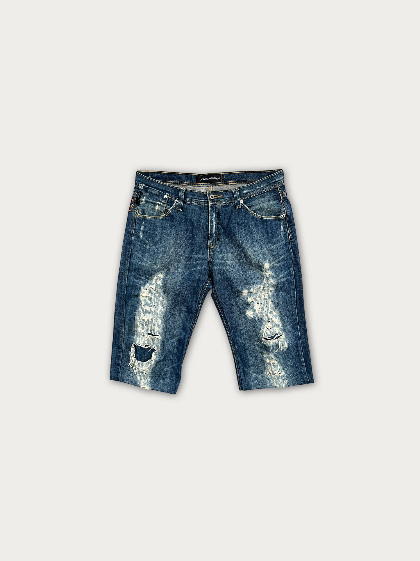 Dolce & Gabbana Denim 3/4 Shorts