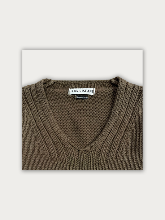 1998 Stone Island Wool Knit (Small Stain)