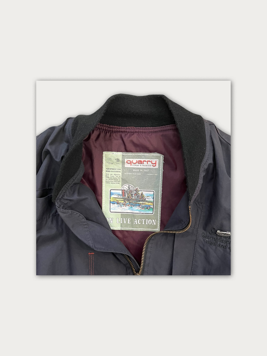 Vtg Light Bomber Jacket