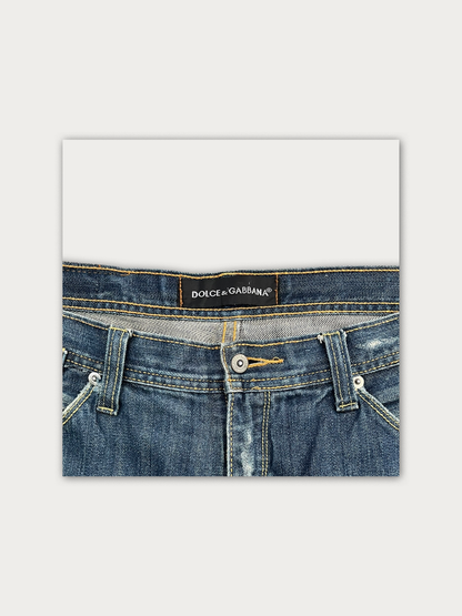 Dolce & Gabbana Denim 3/4 Shorts